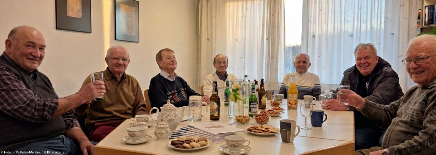 Saaser Männerkreis im Gespräch