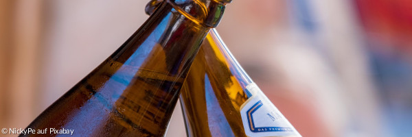Zwei Bierflaschen