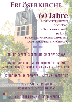 Jubiläum "60 Jahre Erlöserkirche"